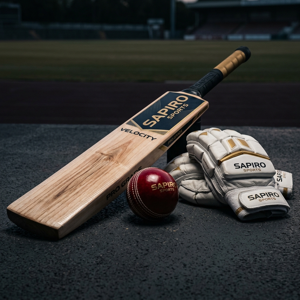 Premium embroidered cricket sportswear by Sapiro Sports